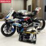 אופנוע BMW 1OOORR להרכבה מאבני משחק בדמות לגו בעל 1920 חלקים